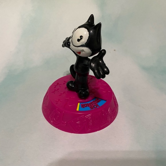 FELIX THE CAT VINTAGE 1996 COLLECTABLE  CARTOON CHARACTER WENDY’S FAST FOOD 3” - Picture 4 of 12